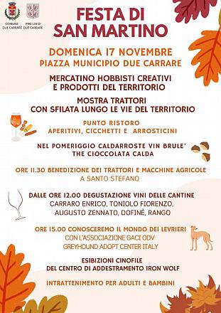 Mercatino della festa di san martino