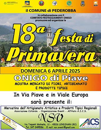 Mercatino della 18^ festa di primavera