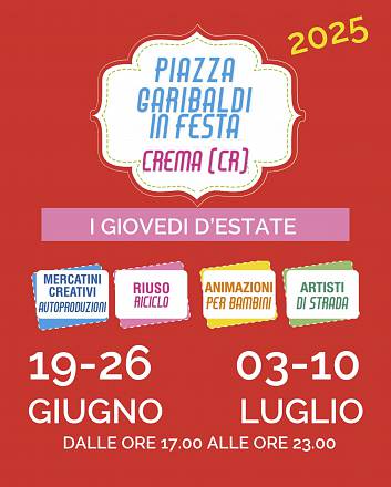 Piazza garibaldi in festa