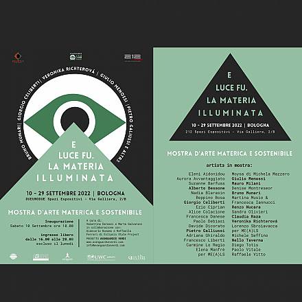 E luce fu. la materia illuminata