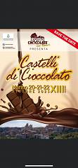 Dal 20 al 22 ottobre 2023 a marino per i  castelli di cioccolato.