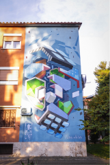 Street art for rights 2022: in anteprima le foto del muro finito di etnik