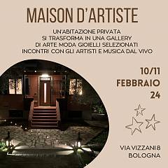 Bologna: un'abitazione privata si trasforma in una galleria di arte, moda, gioielli, selez