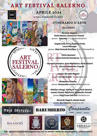 Art festival salerno aprile 2024