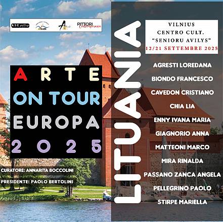 Arte on tour europa 2025 - vilnius