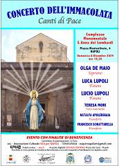 Tradizionale concerto dell' immacolata noi per napoli