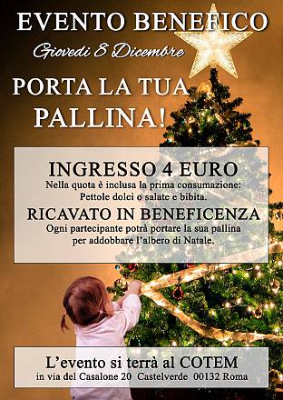 Una pallina per beneficenza