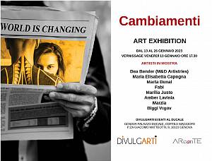 Mostra d'arte contemporanea  cambiamenti