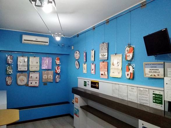 Arte in tabaccheria: adriana golinelli