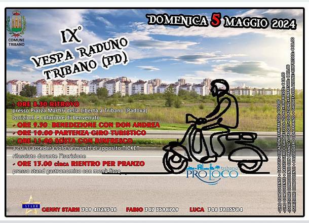 9° vespa raduno tribano (pd)