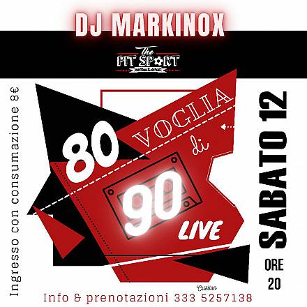 80 voglia di 90 live@pitsport | gerenzano
