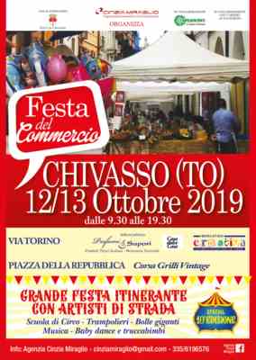 10a festa del commercio – circus edition - chivasso (to)