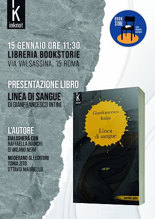 Presentazione libro linea di sangue di gianfrancesco intini