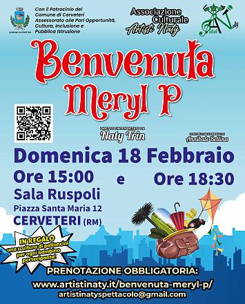 Benvenuta meryl p - spettacolo teatrale