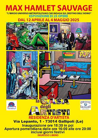 Max hamlet sauvage: l’ibrido universo metropolitano che indaga sul destino dell’uomo