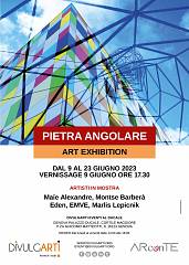 Mostra di arte contemporanea  pietra angolare