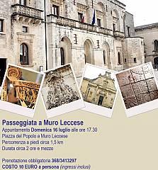 Passeggiata guidata a muro leccese