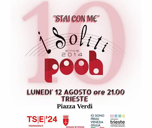 I soliti pooh stai con me tour estate 2024