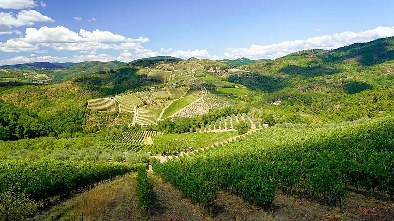 I castelli del chianti: l'anello di vertine