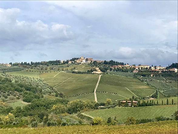 Panzano, la conca d'oro del chianti