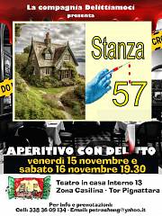 Aperitivo con delitto stanza 57