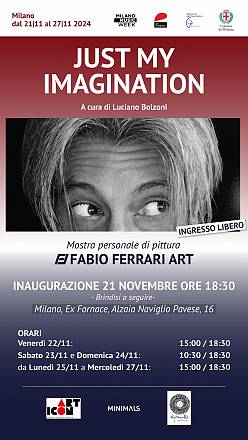 Just my imagination - mostra di pittura di fabio ferrari