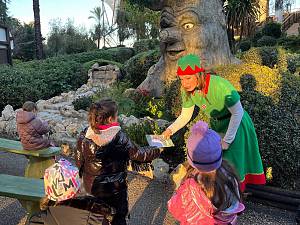 A natale festa grande a zoomarine con lo show di lucilla, la fatina del sole, e la campagn