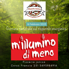 Mi illumino di meno, giornata mondiale sul risparmio energetico