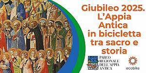 Giubileo 2025. l'appia antica in bicicletta tra sacro e storia