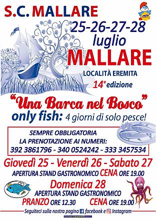 Una barca nel bosco