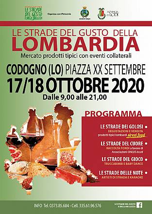 Le strade del gusto della lombardia a codogno (lo)