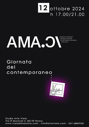 20° edizione giornata del contemporaneo - viola di massimo