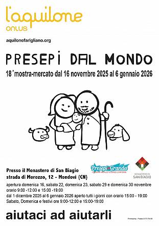 18ma mostra mercato presepi dal mondo