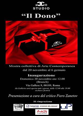 Il dono, mostra collettiva d'arte contemporanea