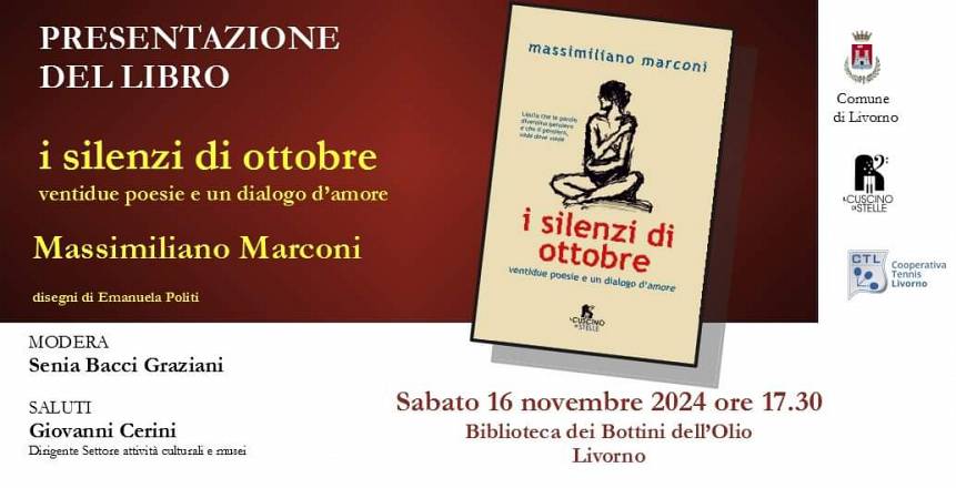 Presentazione del libro i silenzi di ottobre