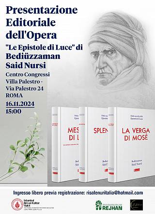 Presentazione delle epistole di luce di bediuzzaman said nursi