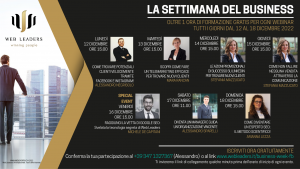 La settimana del business dal 12 al 18 dicembre, webinar gratuiti sul web marketing