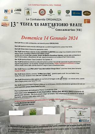 Mercatino della 13^ festa di sant'antonio abate