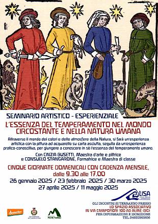 “l’essenza del temperamento nella natura umana e nel mondo della natura