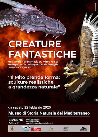 Creature fantastiche: il mito prende forma mostra temporanea