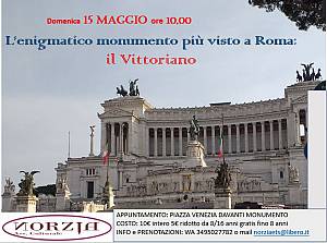 L'enigmatico monumento piu' visto di roma . il vittoriano