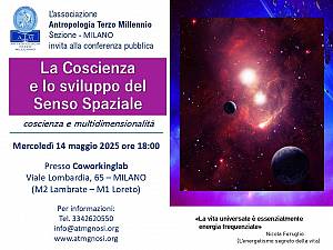 La coscienza e lo sviluppo del senso spaziale