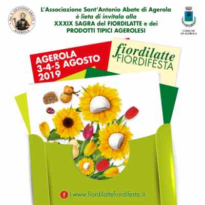 Fiordilattefiordifesta: siamo giunti alla xxxix edizione ad agerola