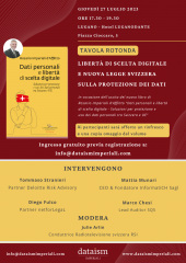 Liberta' di scelta digitale e nuova legge svizzera sulla protezione dei dati