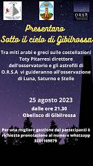 Sotto il cielo di gibilrossa 2