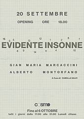 Gian maria marcaccini, alberto montorfano - evidente insonne