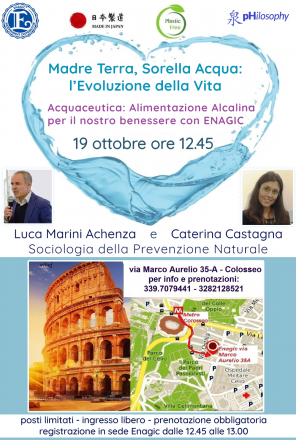 Madre terra, sorella acqua: l’evoluzione della vita - - acquaceutica: alimentazione alcalina per il nostro benessere