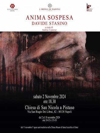 Anima sospesa di davide stasino - chiesa di s. nicola a pistaso