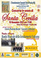 Concerto musicale in onore di santa cecilia