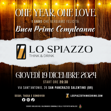 Buon primo compleanno - lo spiazzo + tribute band depeche mode